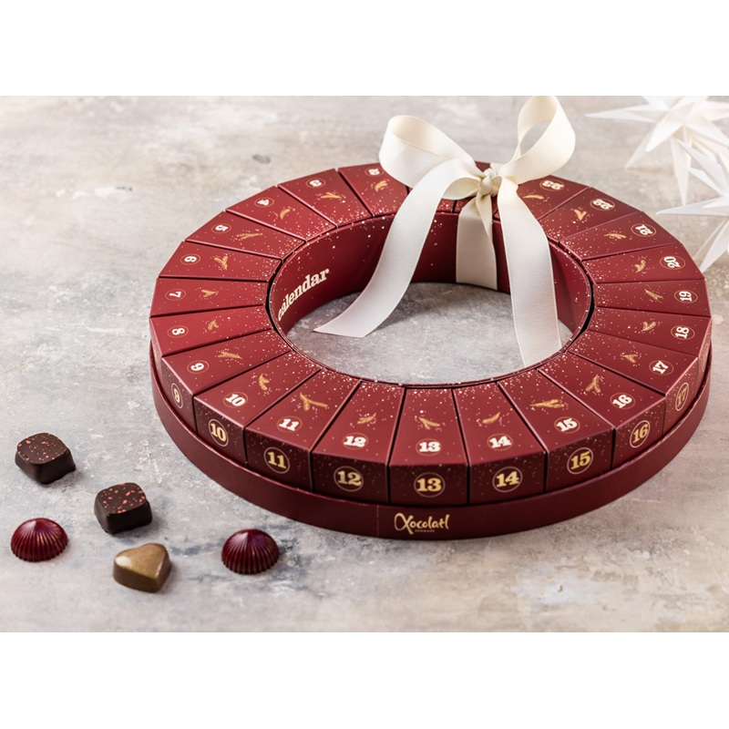 Xocolatl jul 2025 Round calendar for 2