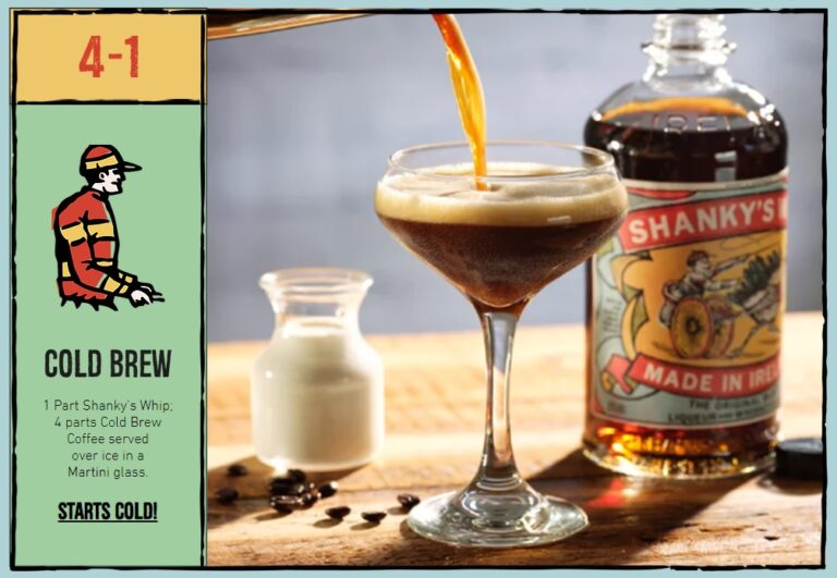 Shanky’s Whip Black Irish Whiskey Liqueur 0,7 l Kama Kaffe